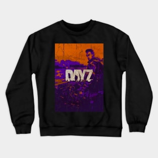 DAYZ ORANGE VIOLET TONE Crewneck Sweatshirt